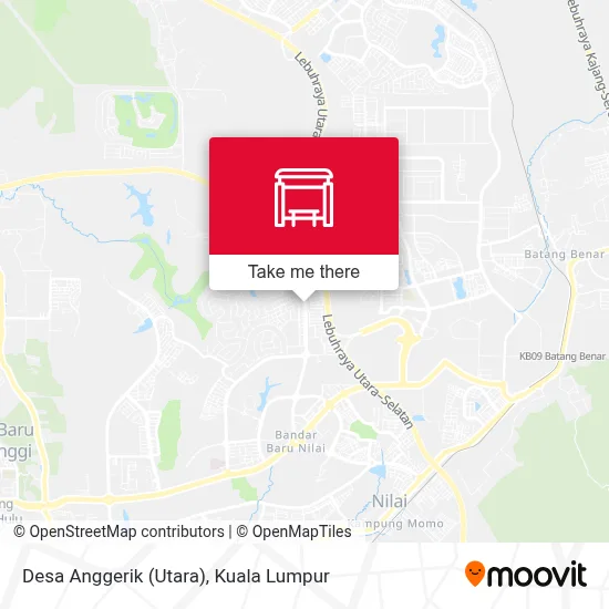 Desa Anggerik (Utara) map