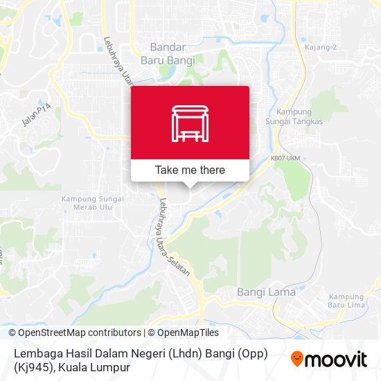 Lembaga Hasil Dalam Negeri (Lhdn) Bangi (Opp) (Kj945) map