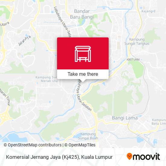 Komersial Jernang Jaya (Kj425) map