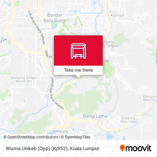 Peta Wisma Unikeb (Opp) (Kj952)