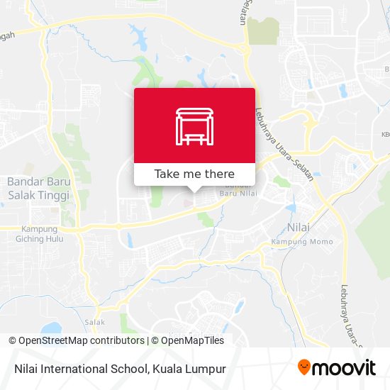 Nilai International School map