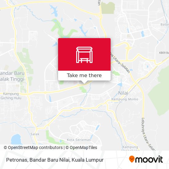 Petronas, Bandar Baru Nilai map