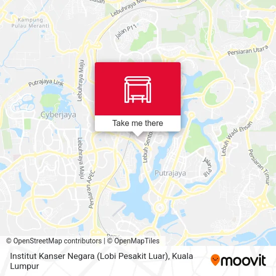 Institut Kanser Negara (Lobi Pesakit Luar) map