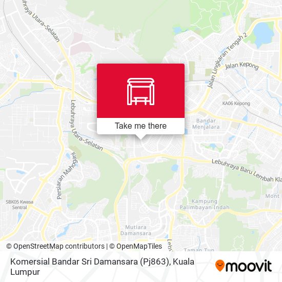 Komersial Bandar Sri Damansara (Pj863) map