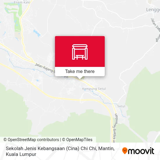 Sekolah Jenis Kebangsaan (Cina) Chi Chi, Mantin map