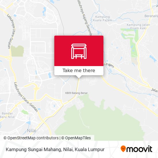 Peta Kampung Sungai Mahang, Nilai