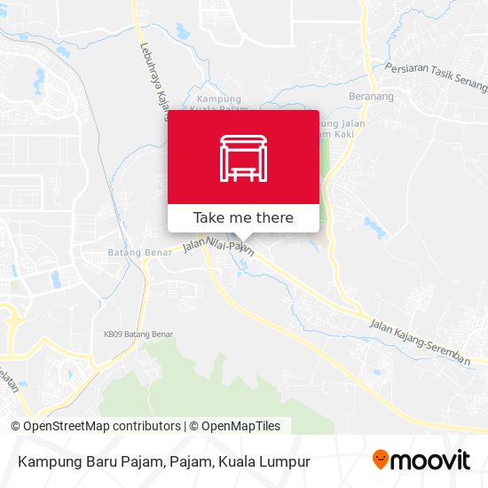 Kampung Baru Pajam, Pajam map