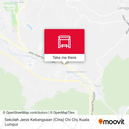 Sekolah Jenis Kebangsaan (Cina) Chi Chi map