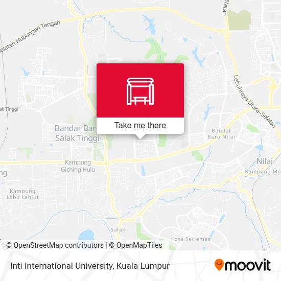 Inti International University map