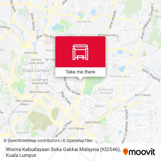 Wisma Kebudayaan Soka Gakkai Malaysia (Kl2546) map