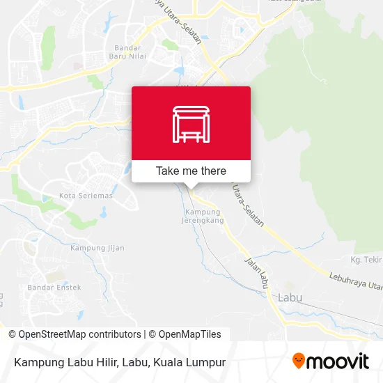 Kampung Labu Hilir, Labu map