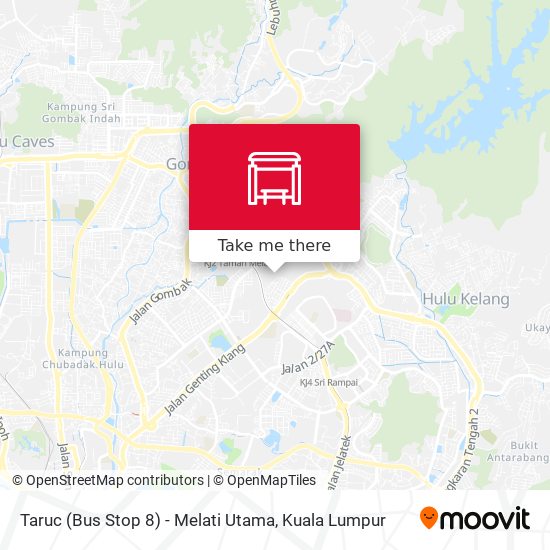 Peta Taruc (Bus Stop 8) - Melati Utama