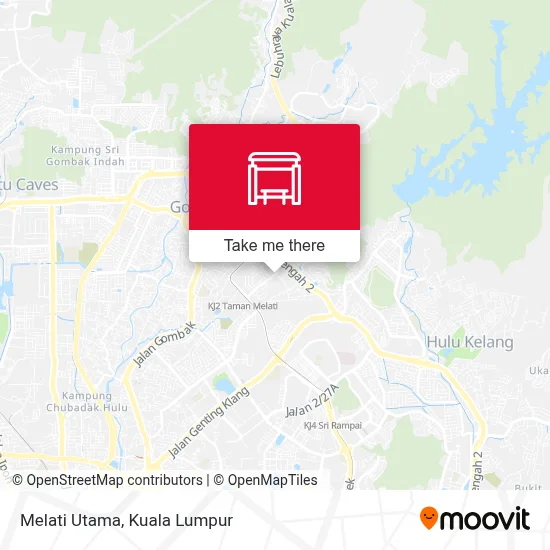Melati Utama map