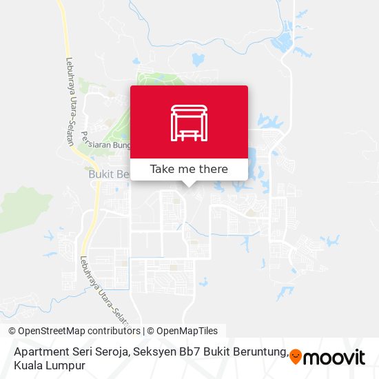 Apartment Seri Seroja, Seksyen Bb7 Bukit Beruntung map