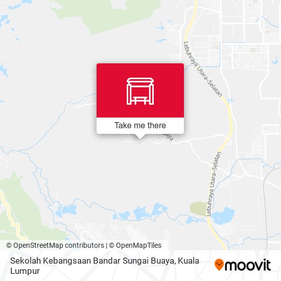 Peta Sekolah Kebangsaan Bandar Sungai Buaya