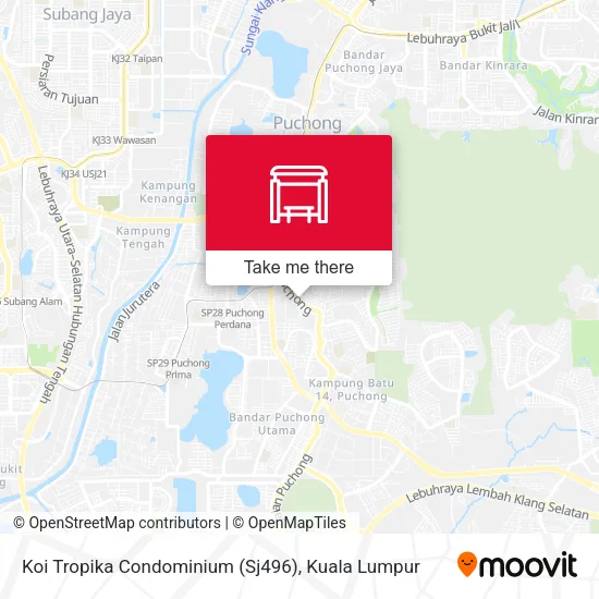 Koi Tropika Condominium (Sj496) map