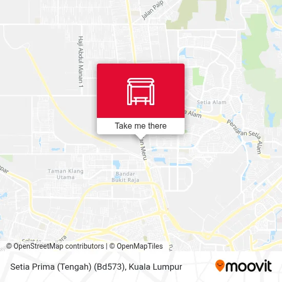 Setia Prima (Tengah) (Bd573) map