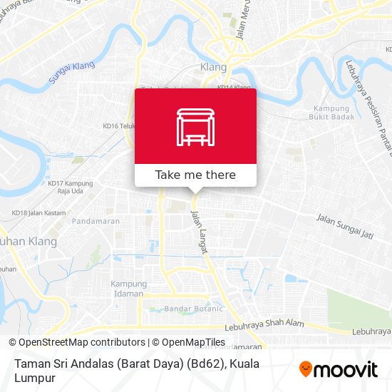 Peta Taman Sri Andalas (Barat Daya) (Bd62)