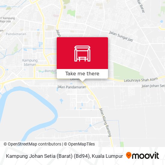 Kampung Johan Setia (Barat) (Bd94) map