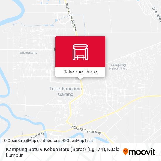Kampung Batu 9 Kebun Baru (Barat) (Lg174) map