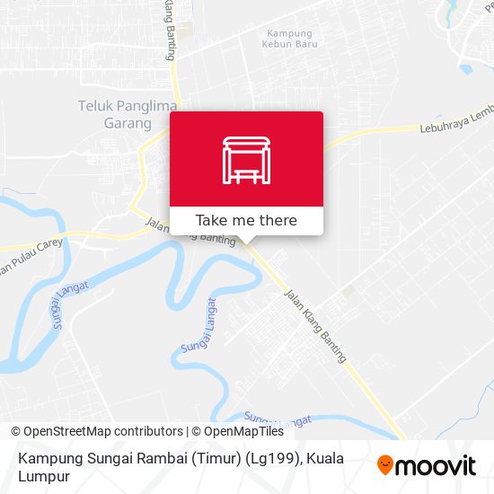 Peta Kampung Sungai Rambai (Timur) (Lg199)