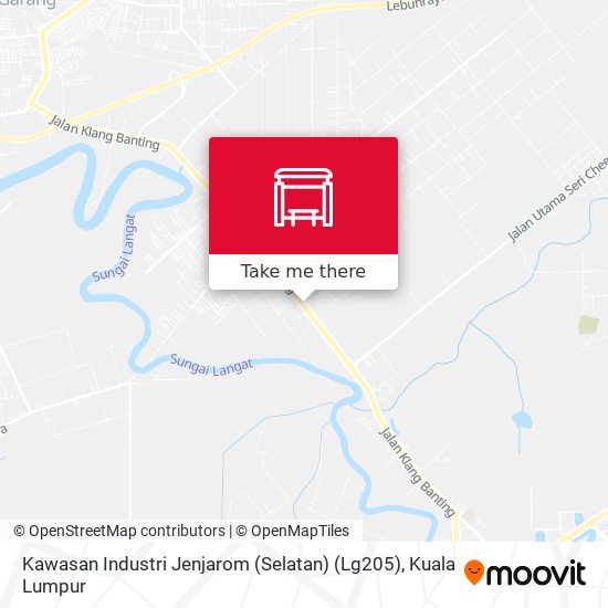 Kawasan Industri Jenjarom (Selatan) (Lg205) map