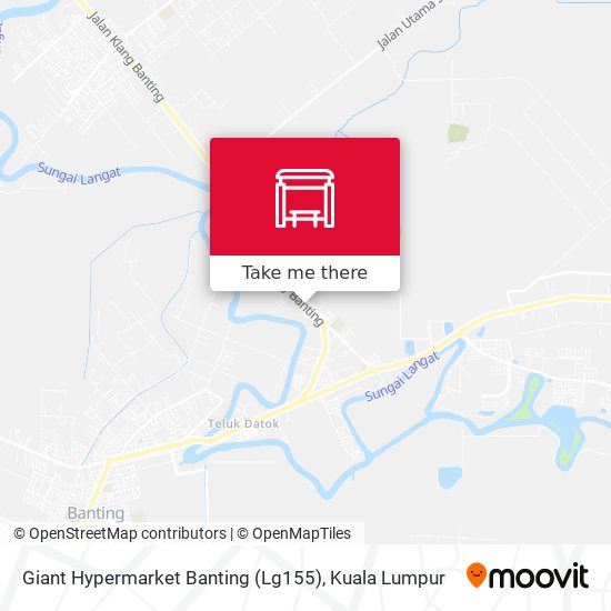 Giant Hypermarket Banting (Lg155) map
