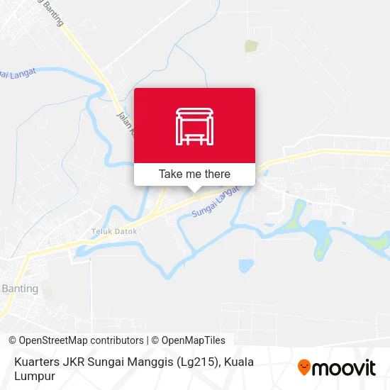 Kuarters JKR Sungai Manggis (Lg215) map
