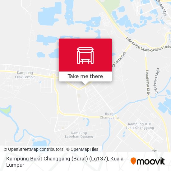 Kampung Bukit Changgang (Barat) (Lg137) map