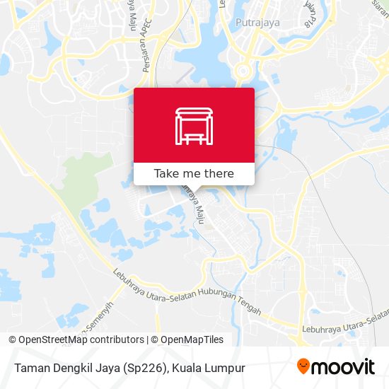 Peta Taman Dengkil Jaya (Sp226)