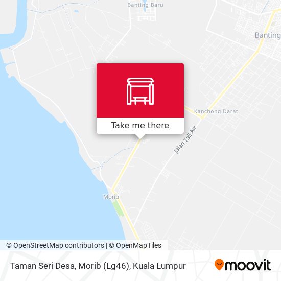 Peta Taman Seri Desa, Morib (Lg46)