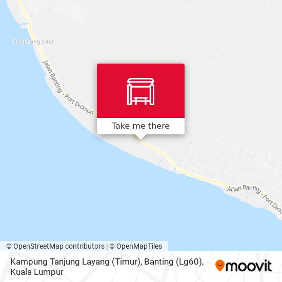 Peta Kampung Tanjung Layang (Timur), Banting (Lg60)