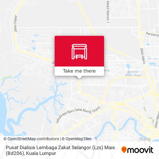 Peta Pusat Dialisis Lembaga Zakat Selangor (Lzs) Mais (Bd206)