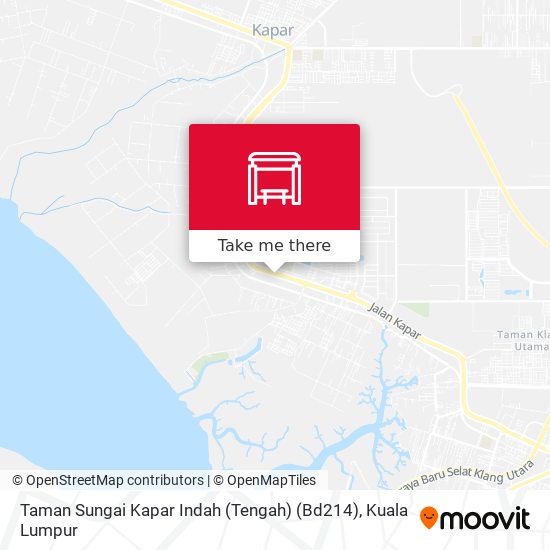 Peta Taman Sungai Kapar Indah (Tengah) (Bd214)
