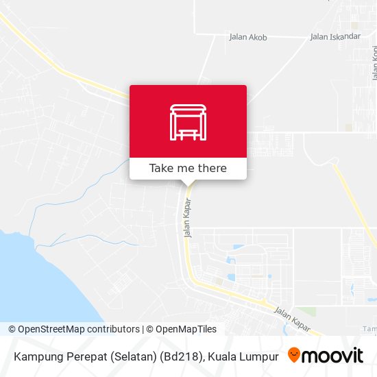 Kampung Perepat (Selatan) (Bd218) map