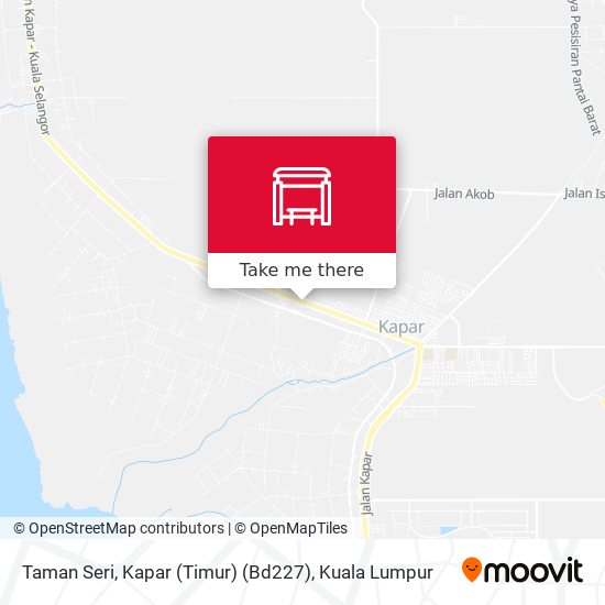 Peta Taman Seri, Kapar (Timur) (Bd227)