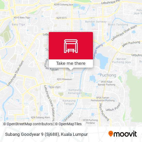 Subang Goodyear 9 (Sj688) map