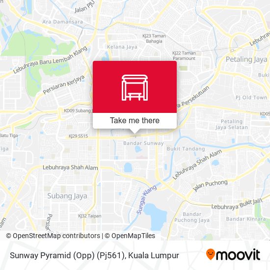 Sunway Pyramid (Opp) (Pj561) map