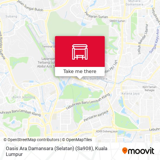 Peta Oasis Ara Damansara (Selatan) (Sa908)