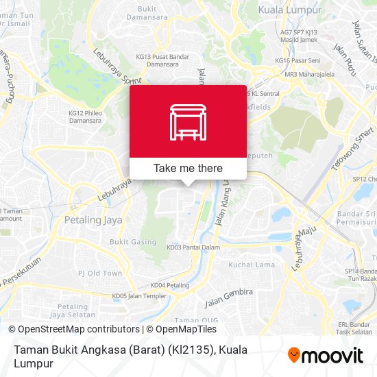 Taman Bukit Angkasa (Barat) (Kl2135) map