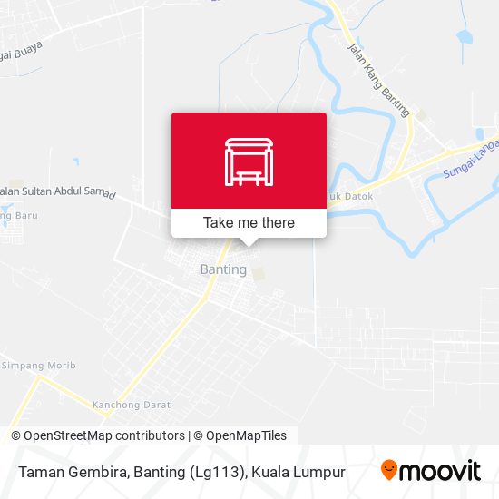 Taman Gembira, Banting (Lg113) map