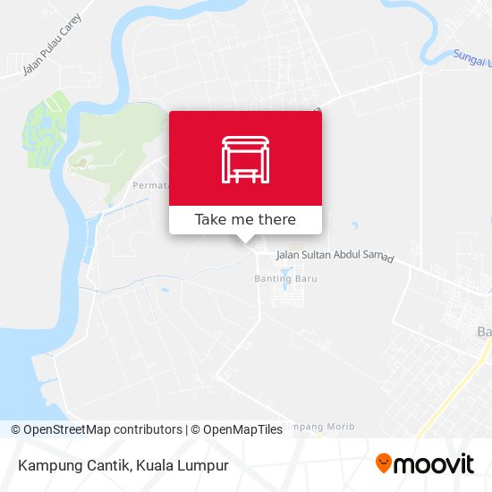 Kampung Cantik map