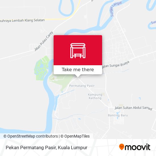 Peta Pekan Permatang Pasir