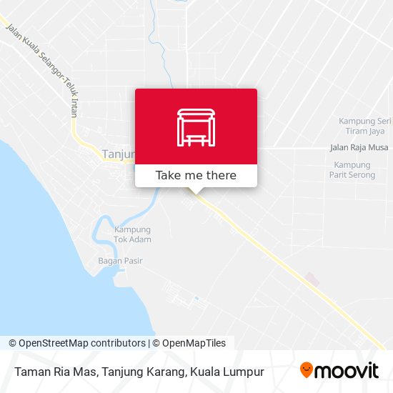 Peta Taman Ria Mas, Tanjung Karang