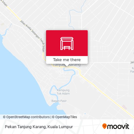 Peta Pekan Tanjung Karang