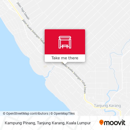 Kampung Pinang, Tanjung Karang map