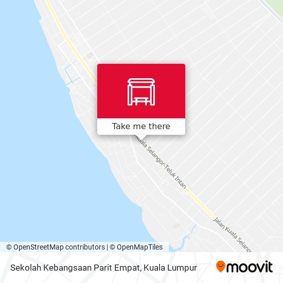 Sekolah Kebangsaan Parit Empat map