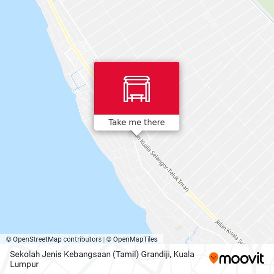 Sekolah Jenis Kebangsaan (Tamil) Grandiji map