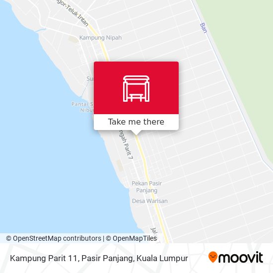 Kampung Parit 11, Pasir Panjang map
