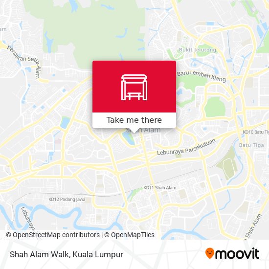 Peta Shah Alam Walk
